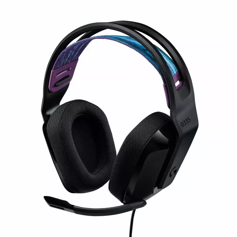 Logitech G G335 hoofdtelefoon hoofdband 3,5-mm-aansluiting zwart