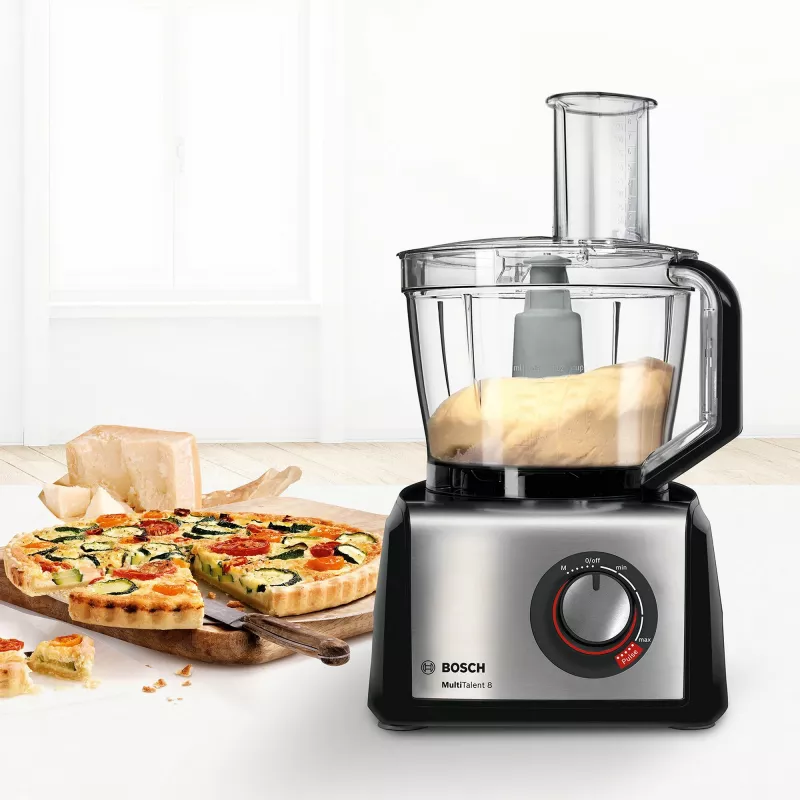 Bosch MC812M844 keukenmachine 1250 W 3,9 L zwart, roestvrij staal
