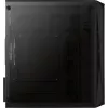 PC-behuizing AEROCOOL CS107V2 Mini Tower — zwart, microATX/Mini-ITX, 2x120mm ventilatoren, 1x3,5 inch + 2x2,5 inch vakken
