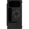PC-behuizing AEROCOOL CS107V2 Mini Tower — zwart, microATX/Mini-ITX, 2x120mm ventilatoren, 1x3,5 inch + 2x2,5 inch vakken