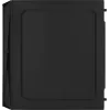 PC-behuizing AEROCOOL CS107V2 Mini Tower — zwart, microATX/Mini-ITX, 2x120mm ventilatoren, 1x3,5 inch + 2x2,5 inch vakken