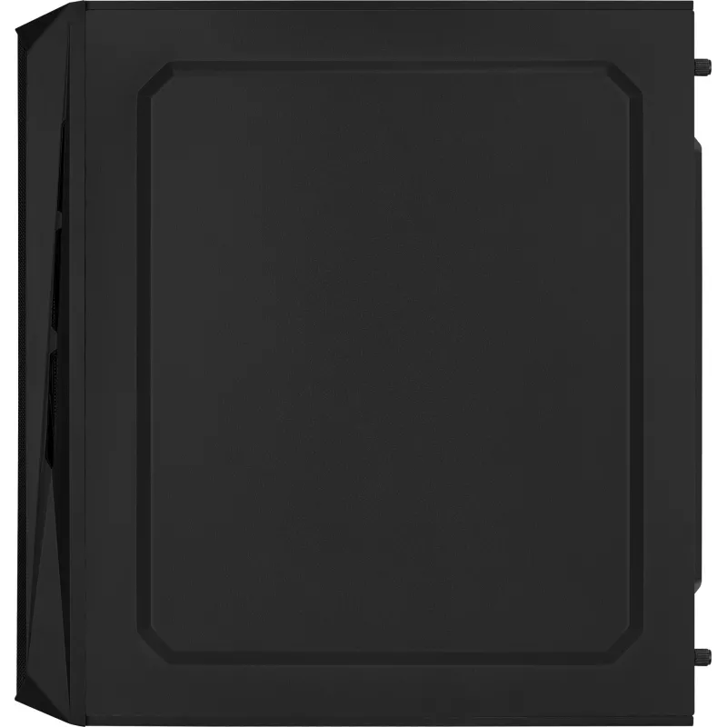 PC-behuizing AEROCOOL CS107V2 Mini Tower — zwart, microATX/Mini-ITX, 2x120mm ventilatoren, 1x3,5 inch + 2x2,5 inch vakken