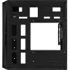 PC-behuizing AEROCOOL CS107V2 Mini Tower — zwart, microATX/Mini-ITX, 2x120mm ventilatoren, 1x3,5 inch + 2x2,5 inch vakken