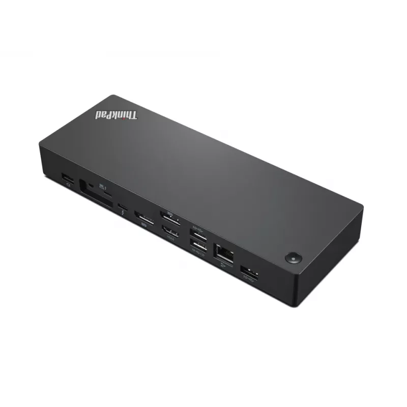 Lenovo 40B00300EU laptop-dockingstation/poortreplicator bedraad Thunderbolt 4 zwart, rood