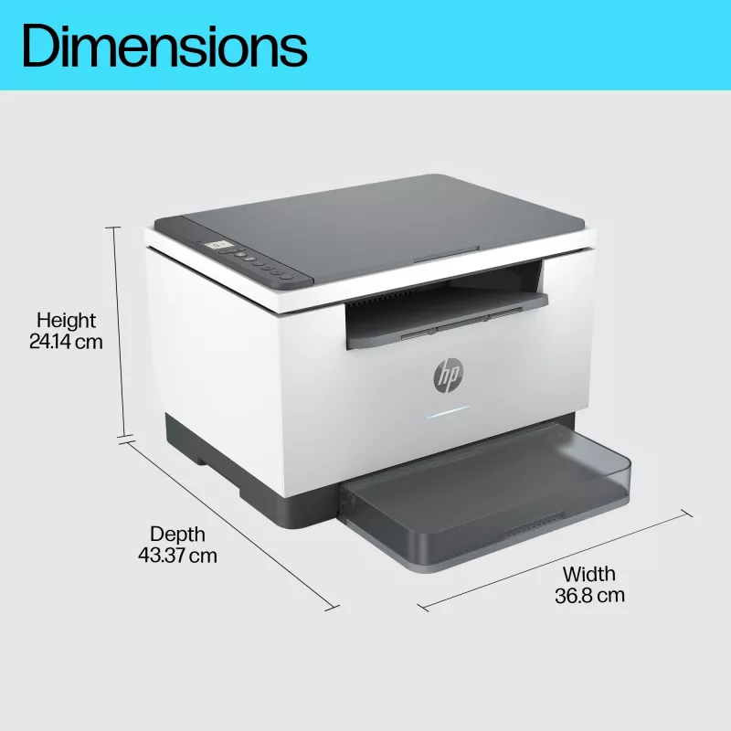 Multifunctionele laserprinter HP LaserJet MFP M234dw — mono, A4, 29 ppm, duplex, Wi‑Fi, Ethernet
