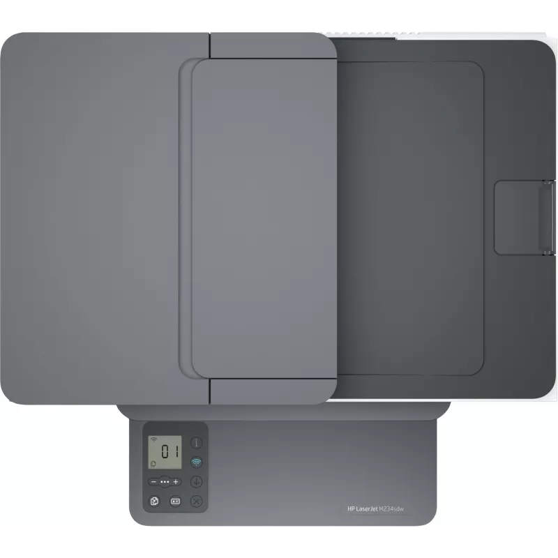 Multifunctionele laserprinter HP LaserJet MFP M234sdw — mono A4, 29 ppm, duplex, Wi‑Fi, Ethernet