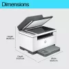 Multifunctionele laserprinter HP LaserJet MFP M234sdw — mono A4, 29 ppm, duplex, Wi‑Fi, Ethernet