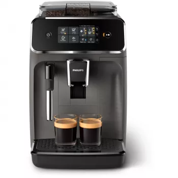 Espressomachine Philips EP1224, volautomaat, 1,8 L watertank, 15 bar, keramische maalwerk, 12 maalgraadinstellingen