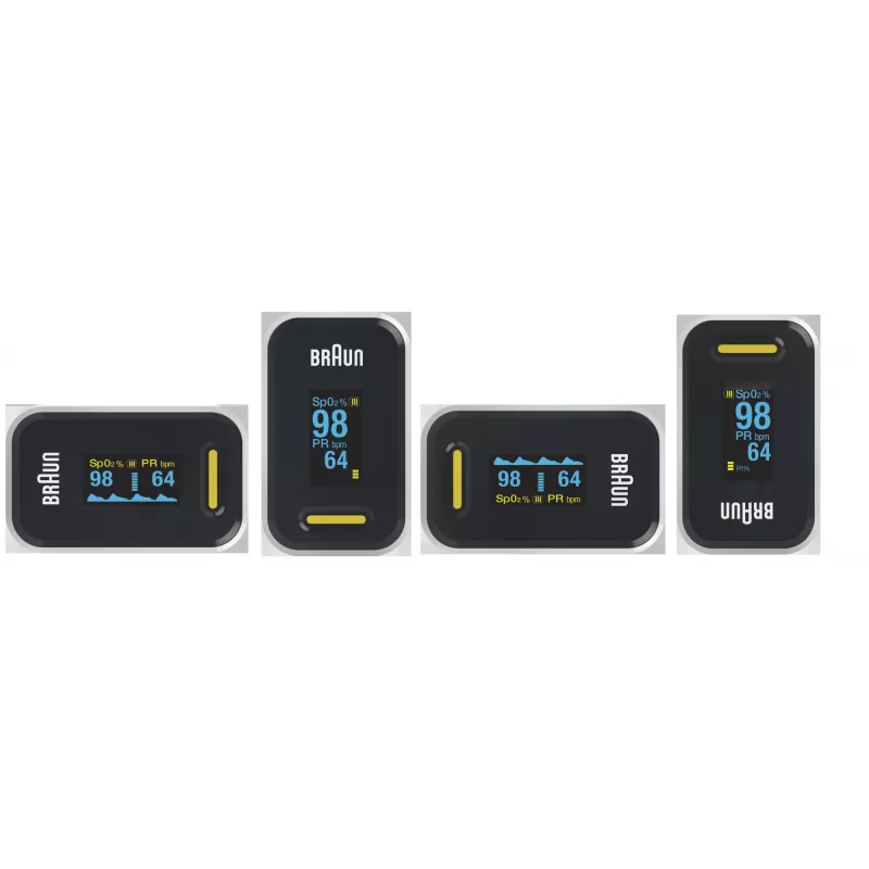 Braun YK-81CEU pulsoximeter 1, zwart