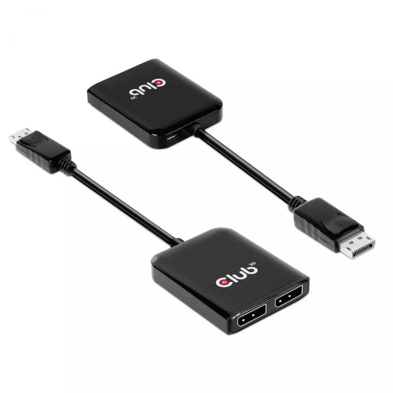 MST-hub DisplayPort 1.4 naar DisplayPort + HDMI 4K60Hz CLUB3D CSV-7220