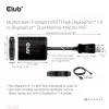 MST-hub DisplayPort 1.4 naar DisplayPort + HDMI 4K60Hz CLUB3D CSV-7220