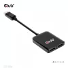 MST-hub DisplayPort 1.4 naar DisplayPort + HDMI 4K60Hz CLUB3D CSV-7220