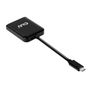 CLUB3D USB3.2 Gen2 Type-C (DP™ Alt-Mode) naar DisplayPort™ dual-monitor 4K60Hz M/F MST-hub