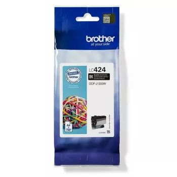 Brother LC424BK inktpatroon 1 st. origineel zwart