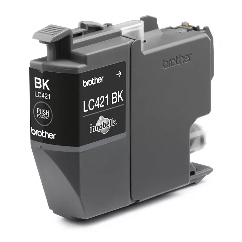 Brother LC421BK inktpatroon 1 stuk origineel zwart