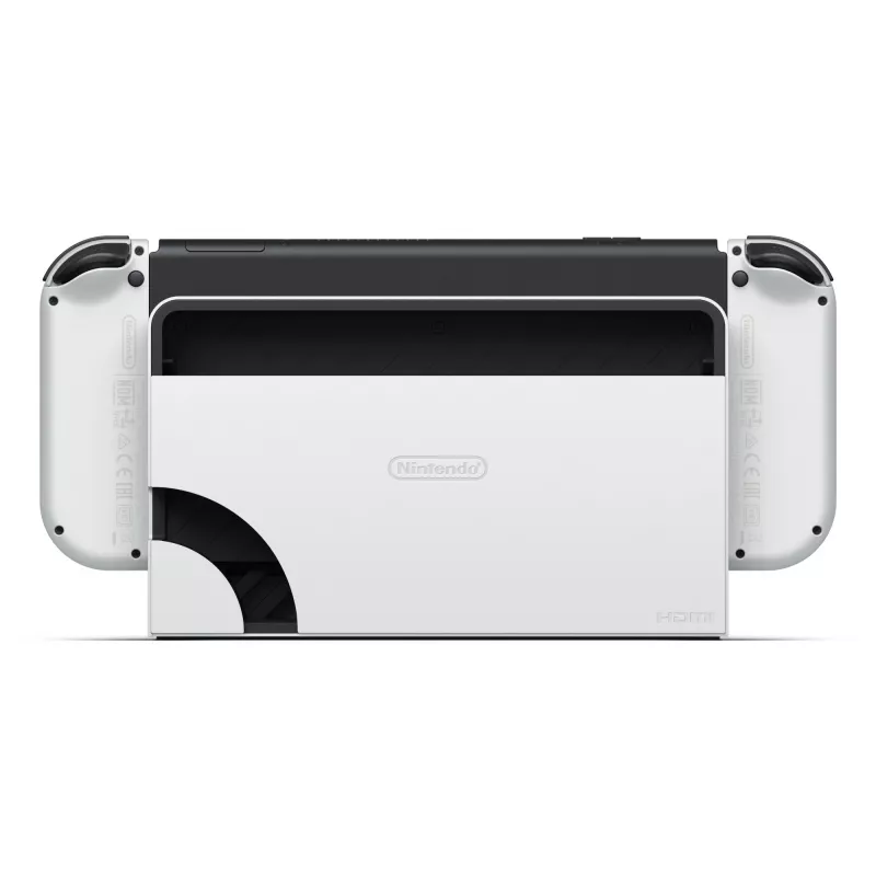 Nintendo Switch OLED, Nintendo Switch, NVIDIA Custom Tegra, wit, analoog / digitaal, home-knop, aan-/uitknop, knoppen