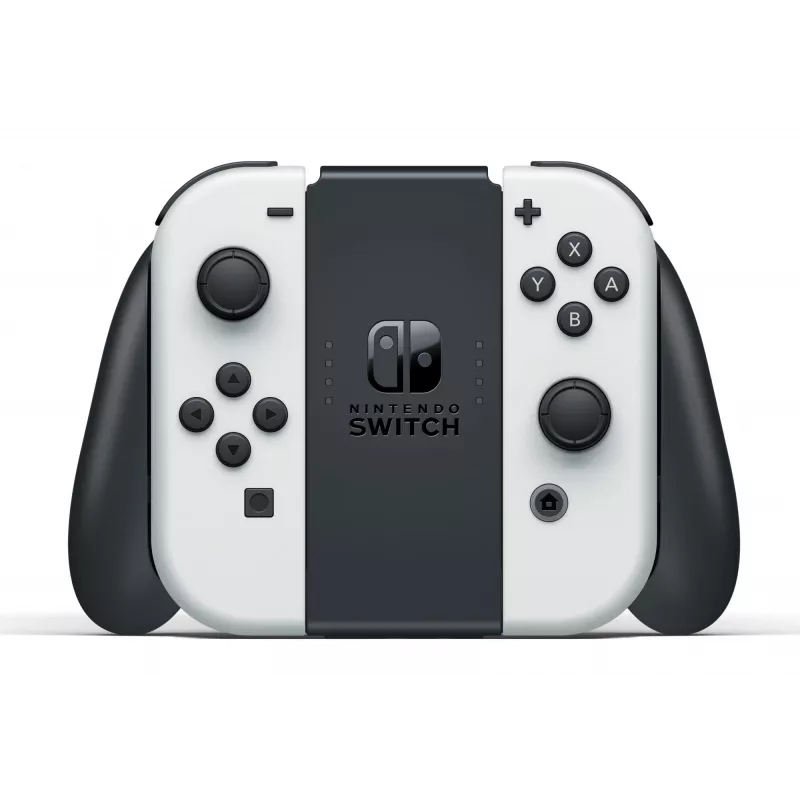 Nintendo Switch OLED, Nintendo Switch, NVIDIA Custom Tegra, wit, analoog / digitaal, home-knop, aan-/uitknop, knoppen