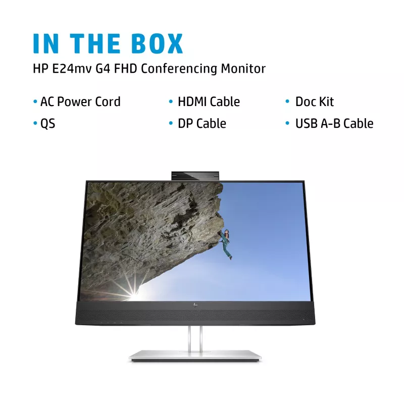 Monitor HP E24mv G4 23,8 inch Full HD 1920 x 1080