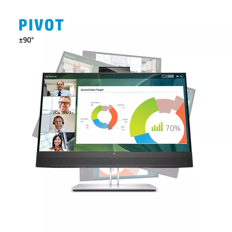 Monitor HP E24mv G4 23,8 inch Full HD 1920 x 1080