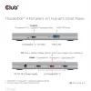 CLUB3D gecertificeerde Thunderbolt™4 draagbare 5-in-1 hub met Smart Power