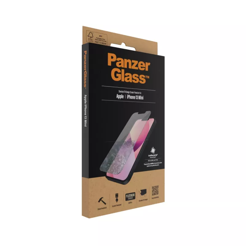 PanzerGlass displaybeschermfolie voor Apple iPhone 13 Mini Standard Fit