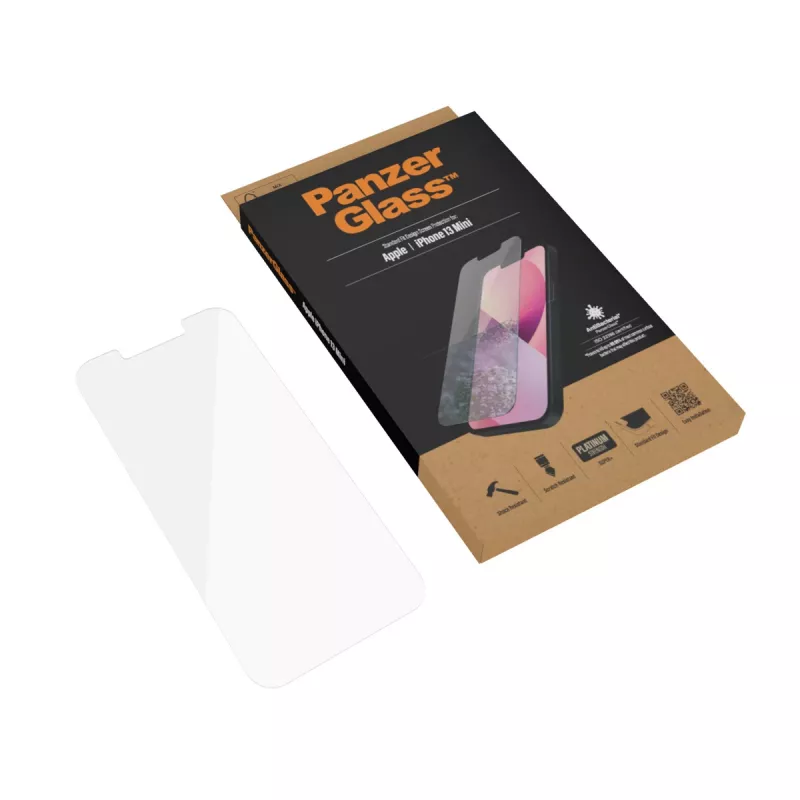 PanzerGlass displaybeschermfolie voor Apple iPhone 13 Mini Standard Fit