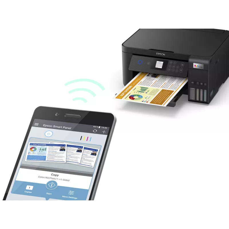 Epson EcoTank ET-2850 A4 multifunctionele WLAN-inkttankprinter