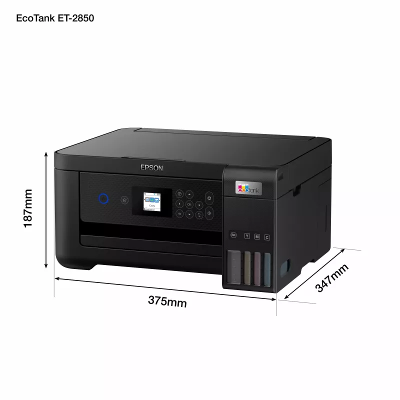 Epson EcoTank ET-2850 A4 multifunctionele WLAN-inkttankprinter