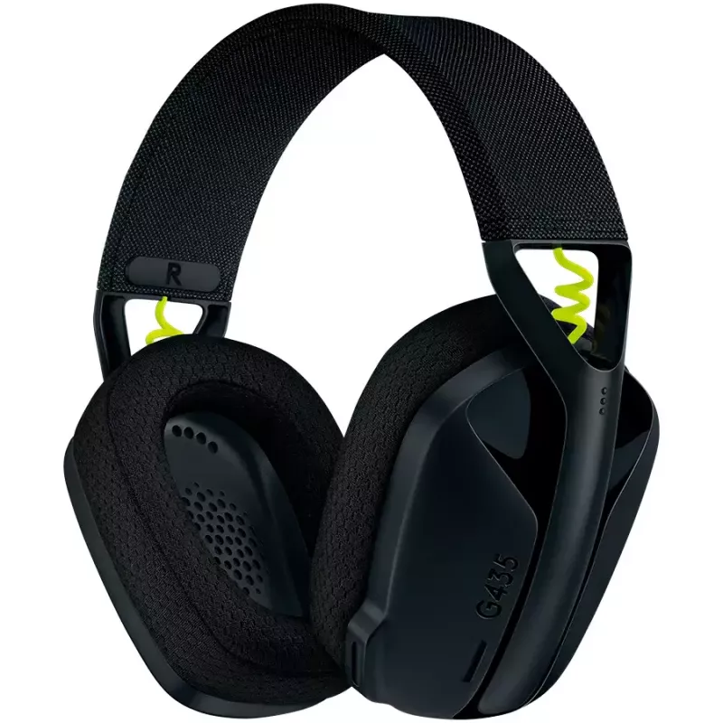 LOGITECH G435 Lightspeed draadloze gaming-headset - zwart