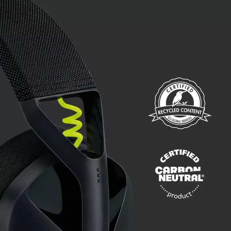 LOGITECH G435 Lightspeed draadloze gaming-headset - zwart