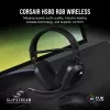 CORSAIR gamingheadset HS80 - draadloos - carbon