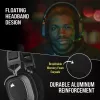 CORSAIR gamingheadset HS80 - draadloos - carbon
