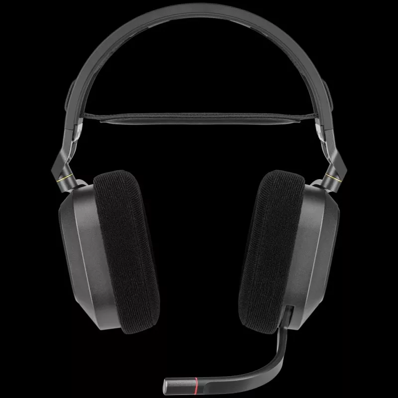 CORSAIR gamingheadset HS80 - draadloos - carbon
