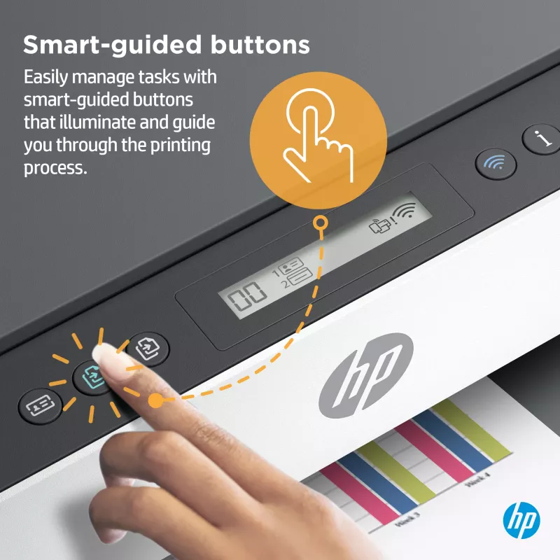 HP Smart Tank 7005 draadloze all-in-one kleurenprinter, dubbelzijdig printen; kopiëren, scannen
