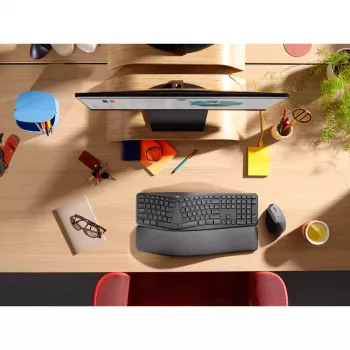 LOGITECH Ergo K860 - draadloos split-toetsenbord business graphite Qwerty Pan Nordic