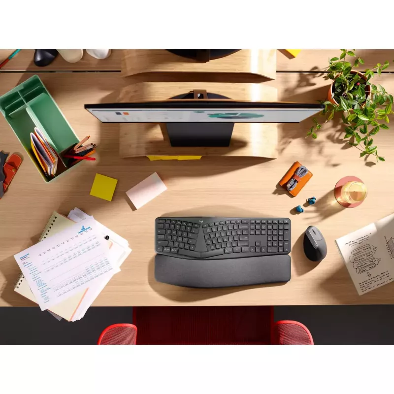 LOGITECH Ergo K860 - draadloos split-toetsenbord business graphite Qwerty Pan Nordic