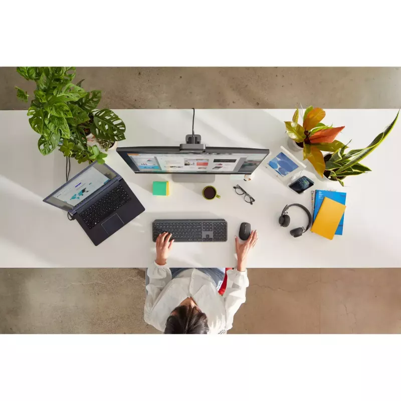 LOGITECH MX Keys For Business - grafiet - Deens/ Noors/ Zweeds/ Fins Qwerty