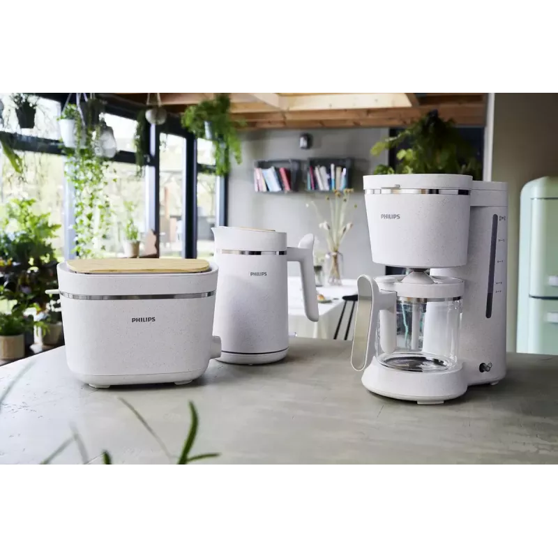 Broodrooster Philips HD2640/10 Eco Conscious Edition, 2-sneet, 830 W, wit