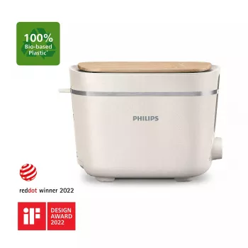 Broodrooster Philips HD2640/10 Eco Conscious Edition, 2-sneet, 830 W, wit