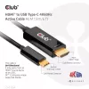 CLUB3D HDMI naar USB Type-C 4K60Hz actieve kabel M/M 1,8 m/6 ft