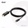 CLUB3D HDMI naar USB Type-C 4K60Hz actieve kabel M/M 1,8 m/6 ft