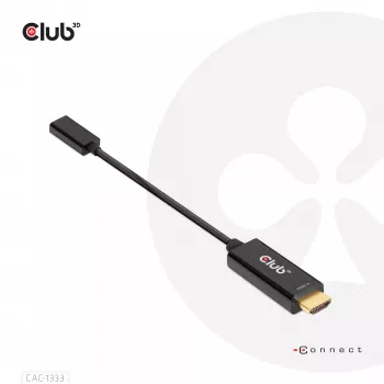 CLUB3D HDMI naar USB Type-C actieve adapter 4K60Hz M/F