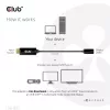 CLUB3D HDMI naar USB Type-C actieve adapter 4K60Hz M/F