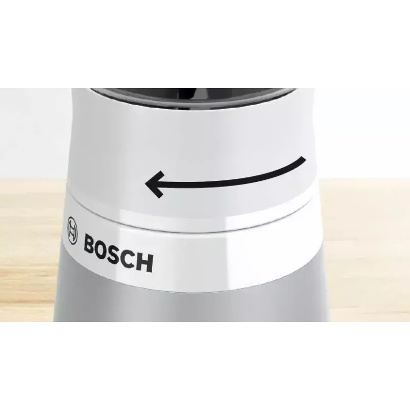 Tafelblender Bosch VitaPower MMB2111T — 450 W, 0,6 L Tritan-kan, draaiknop, zilver