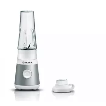 Tafelblender Bosch VitaPower MMB2111T — 450 W, 0,6 L Tritan-kan, draaiknop, zilver