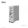 Dockingstation CLUB3D CSV-1568 metalen behuizing USB Gen2 Type-C USB Gen2 Type-A HDMI DP VGA RJ45 120W