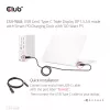 Dockingstation CLUB3D CSV-1568 metalen behuizing USB Gen2 Type-C USB Gen2 Type-A HDMI DP VGA RJ45 120W