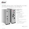 Dockingstation CLUB3D CSV-1568 metalen behuizing USB Gen2 Type-C USB Gen2 Type-A HDMI DP VGA RJ45 120W