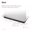CLUB3D USB Gen1 Type-C triple display DP Alt Mode Displaylink dynamic PD charging dock met 120-watt voeding