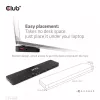 CLUB3D USB Gen1 Type-C triple display DP Alt Mode Displaylink dynamic PD charging dock met 120-watt voeding